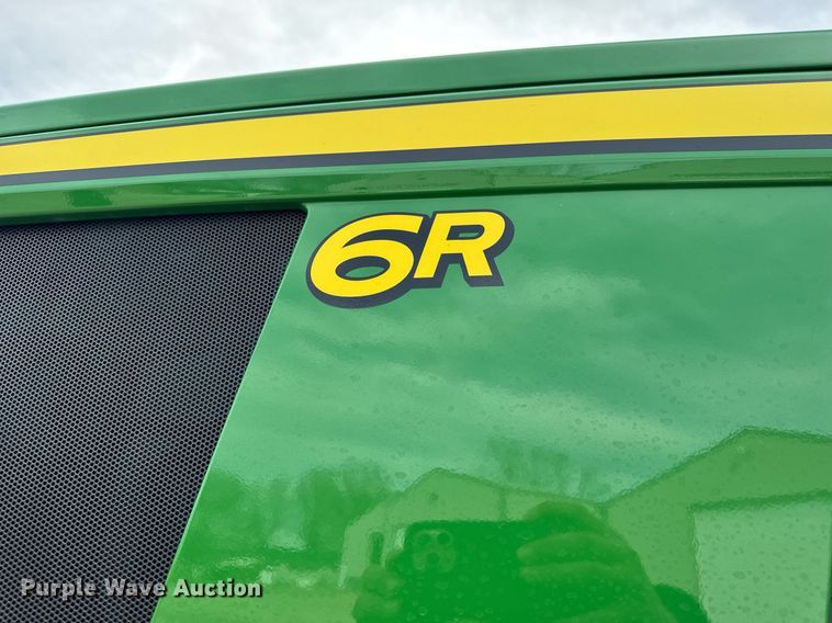 image for item DO2217 2022 John Deere 6R195 MFWD tractor