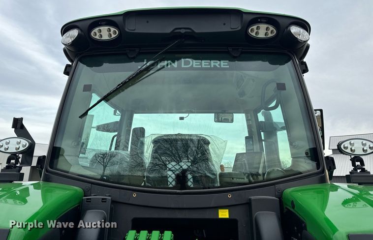 image for item DO2217 2022 John Deere 6R195 MFWD tractor