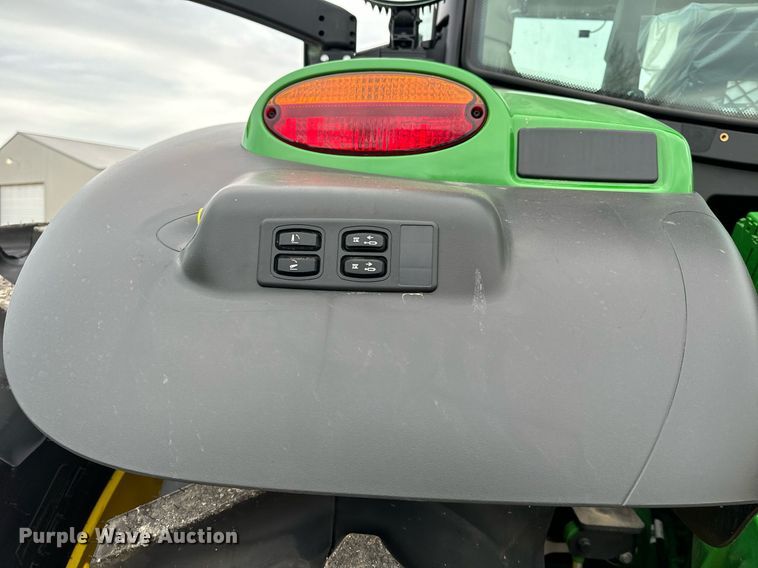 image for item DO2217 2022 John Deere 6R195 MFWD tractor
