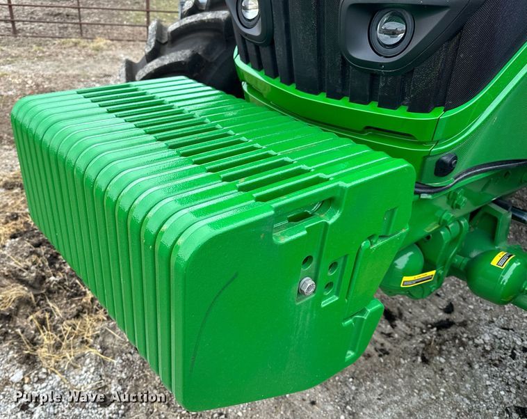 image for item DO2217 2022 John Deere 6R195 MFWD tractor