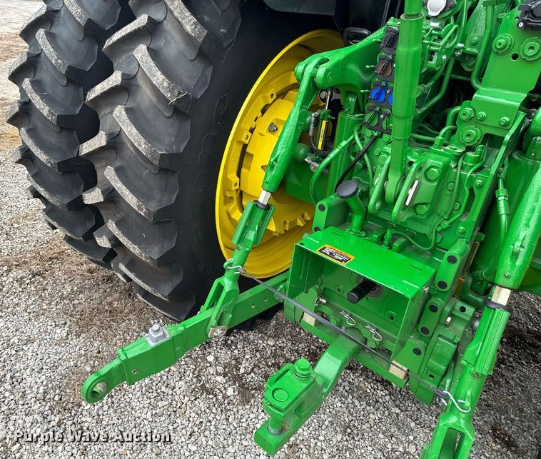 image for item DO2217 2022 John Deere 6R195 MFWD tractor