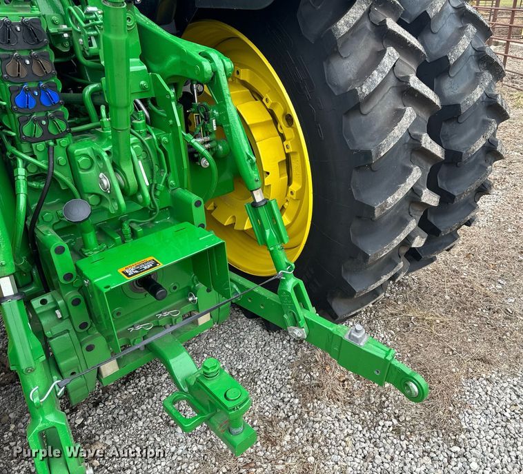 image for item DO2217 2022 John Deere 6R195 MFWD tractor