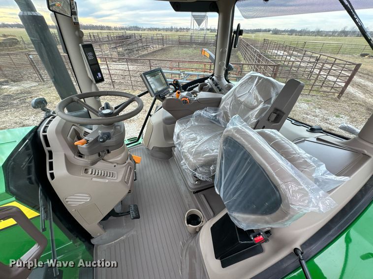 image for item DO2217 2022 John Deere 6R195 MFWD tractor