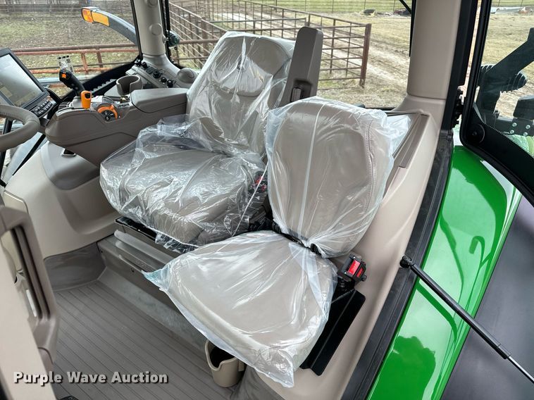 image for item DO2217 2022 John Deere 6R195 MFWD tractor