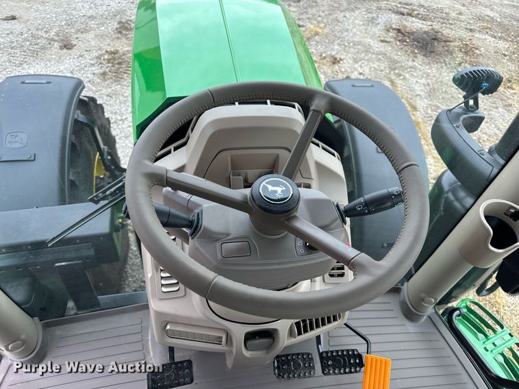 image for item DO2217 2022 John Deere 6R195 MFWD tractor