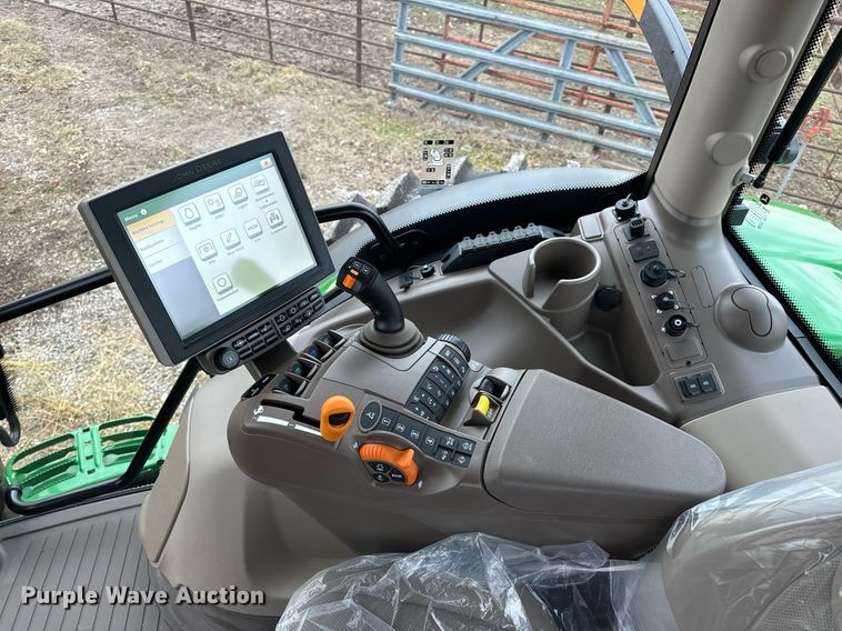 image for item DO2217 2022 John Deere 6R195 MFWD tractor