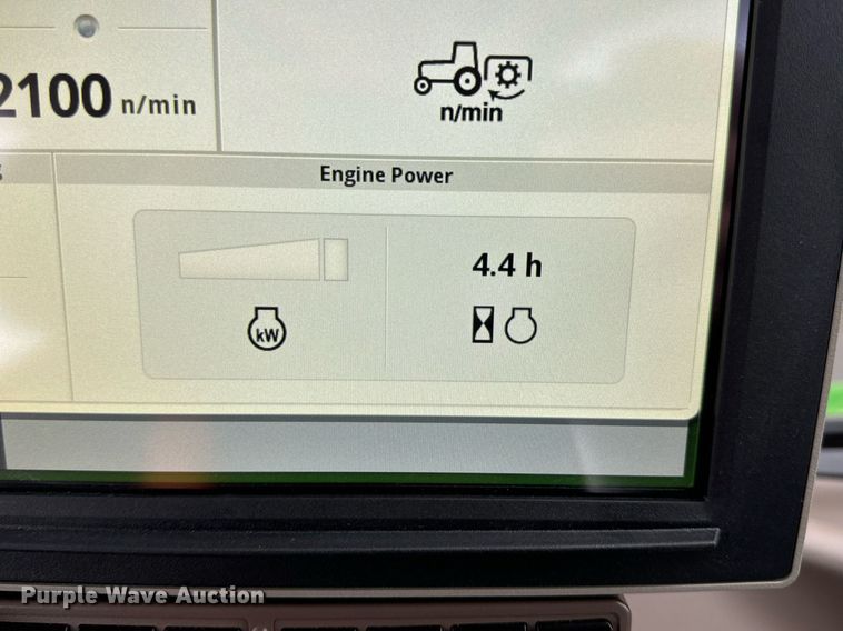 image for item DO2217 2022 John Deere 6R195 MFWD tractor