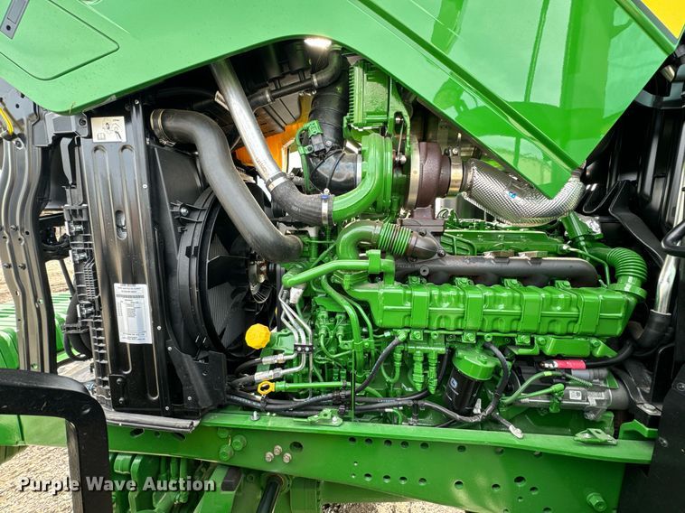 image for item DO2217 2022 John Deere 6R195 MFWD tractor