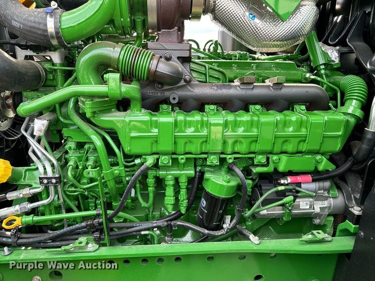 image for item DO2217 2022 John Deere 6R195 MFWD tractor