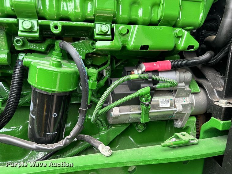 image for item DO2217 2022 John Deere 6R195 MFWD tractor