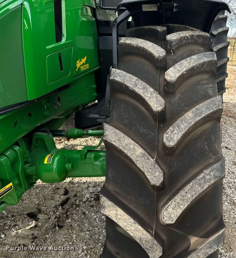 image for item DO2217 2022 John Deere 6R195 MFWD tractor