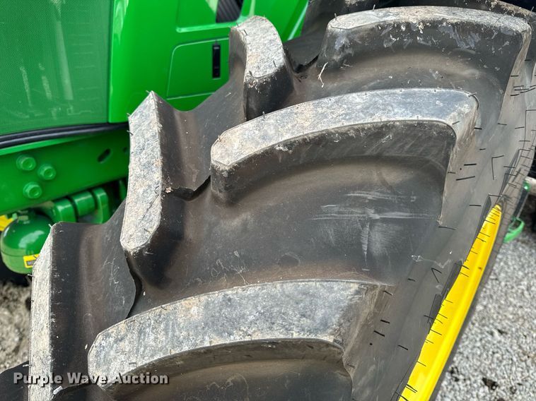 image for item DO2217 2022 John Deere 6R195 MFWD tractor