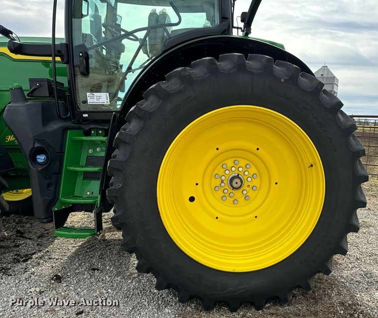 image for item DO2217 2022 John Deere 6R195 MFWD tractor