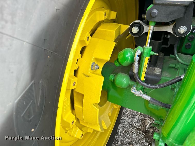 image for item DO2217 2022 John Deere 6R195 MFWD tractor