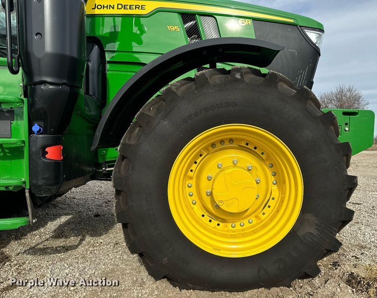 image for item DO2217 2022 John Deere 6R195 MFWD tractor