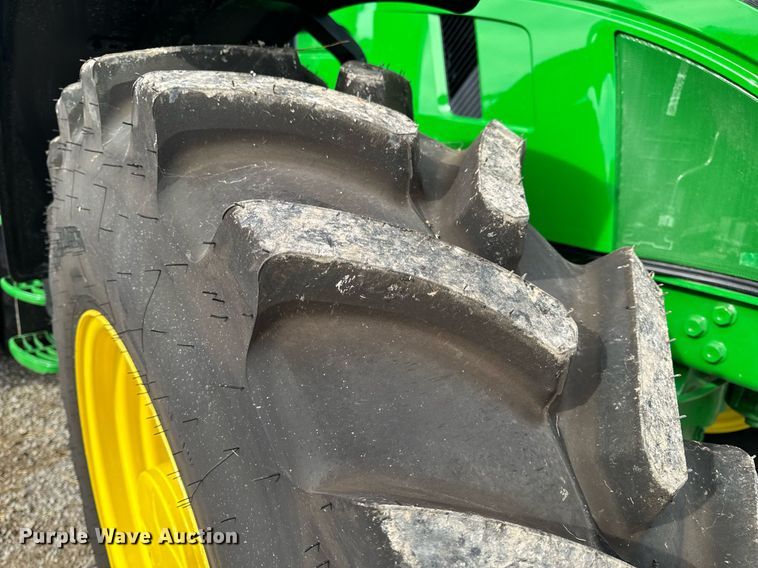 image for item DO2217 2022 John Deere 6R195 MFWD tractor