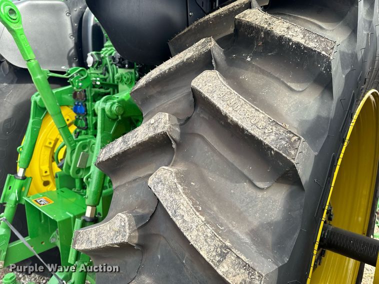 image for item DO2217 2022 John Deere 6R195 MFWD tractor