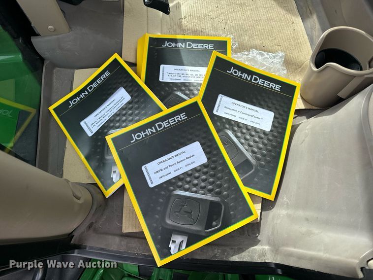 image for item DO2217 2022 John Deere 6R195 MFWD tractor