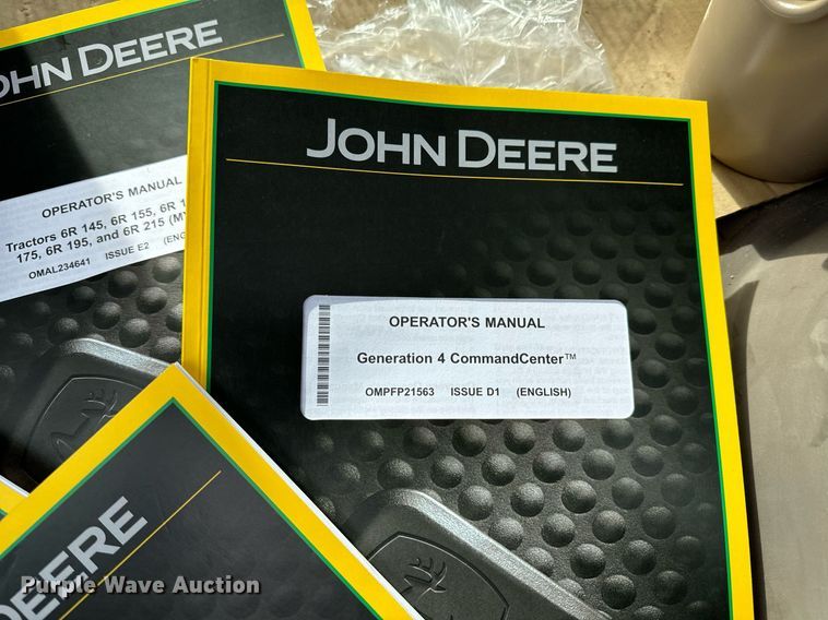 image for item DO2217 2022 John Deere 6R195 MFWD tractor