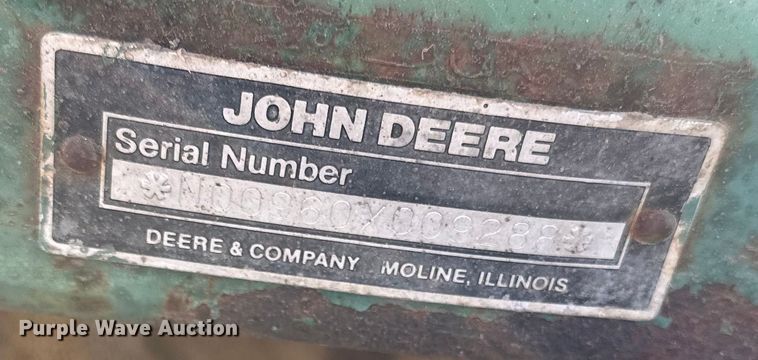 image for item DQ6322 John Deere  field cultivator