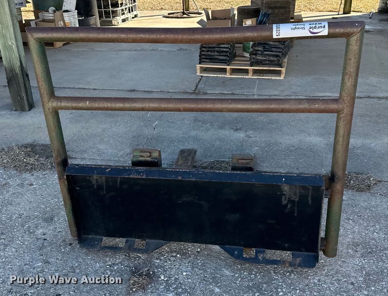 image for item DQ6329 Shopbuilt skid steer forks