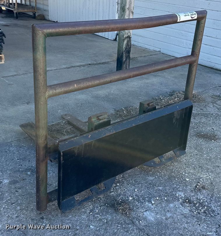 image for item DQ6329 Shopbuilt skid steer forks