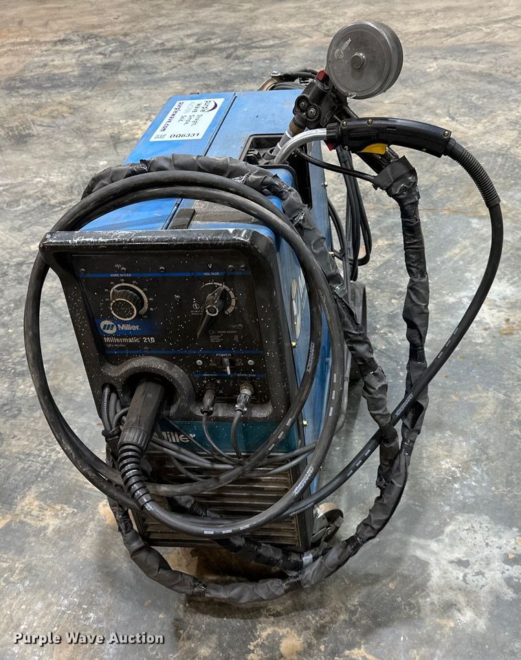 image for item DQ6331 Miller Millermatic 210 welder