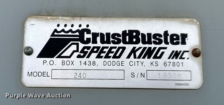 image for item DQ6722 Crust Buster 240 seed tender