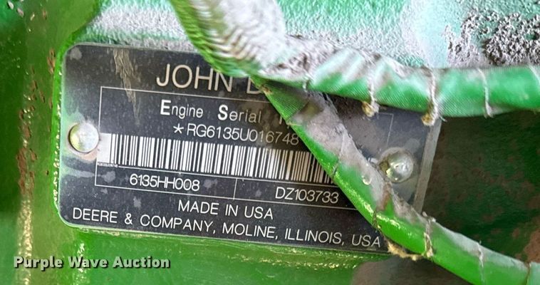 image for item DQ6739 2018 John Deere S790 combine
