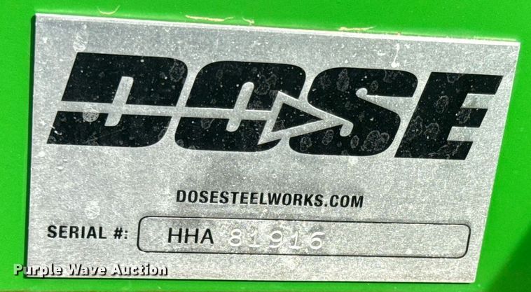 image for item DQ6740 Dose header trailer