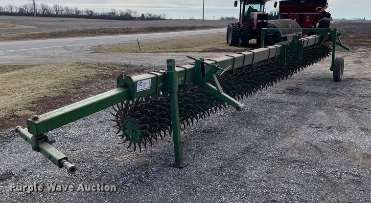 image for item DS5452 John Deere  400 rotary hoe