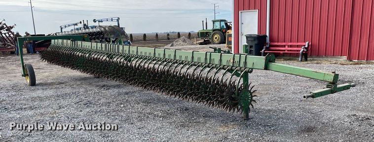 image for item DS5452 John Deere  400 rotary hoe