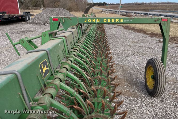 image for item DS5452 John Deere  400 rotary hoe