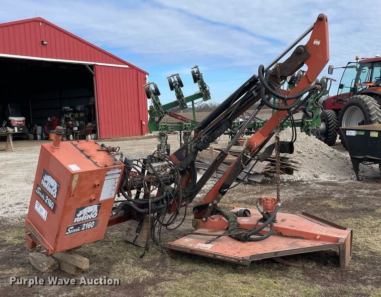 image for item DS5460 Rhino 2160  side boom rotary mower