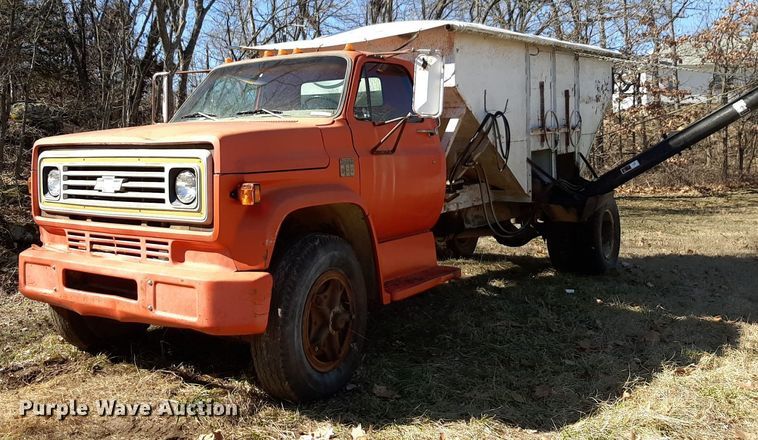 image for item DV9824 1976 Chevrolet C65 grain truck