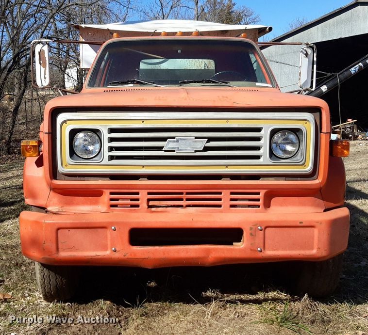 image for item DV9824 1976 Chevrolet C65 grain truck