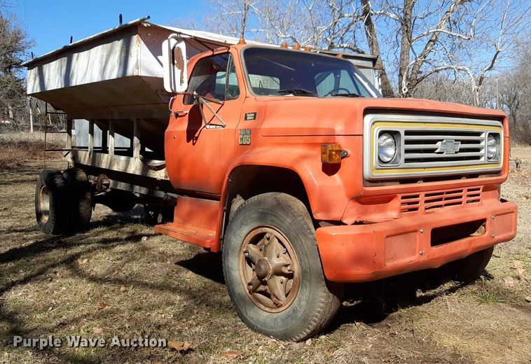 image for item DV9824 1976 Chevrolet C65 grain truck