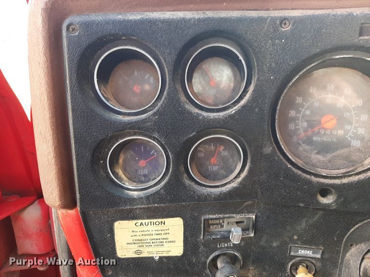 image for item DV9824 1976 Chevrolet C65 grain truck