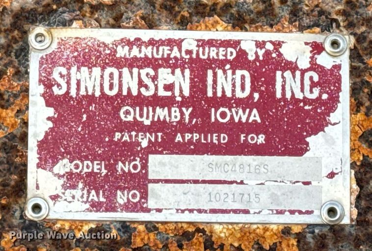 image for item EH6509 1986 International S2500 feed delivery truck