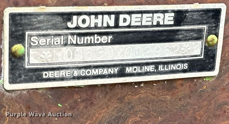 image for item EH6570 John Deere 630 tandem disk