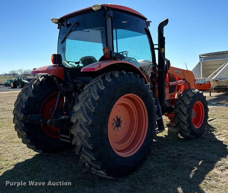 image for item EJ0260 Kubota M126GX MFWD tractor