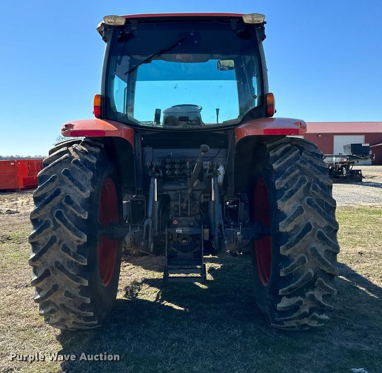 image for item EJ0260 Kubota M126GX MFWD tractor