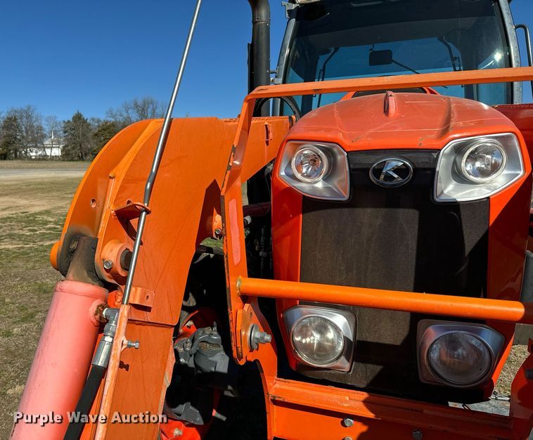 image for item EJ0260 Kubota M126GX MFWD tractor