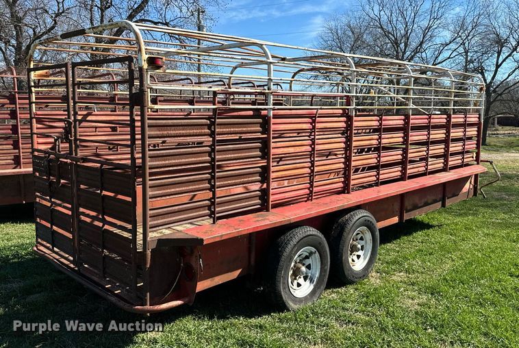 image for item EJ0263 Livestock trailer