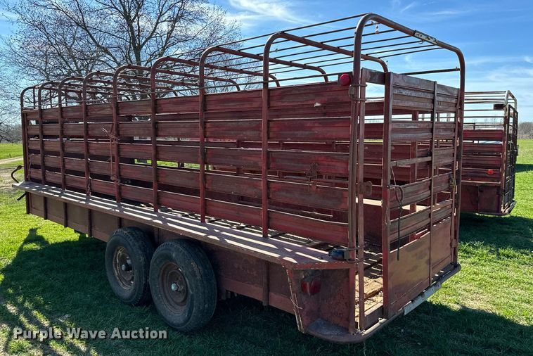 image for item EJ0264 WW livestock trailer