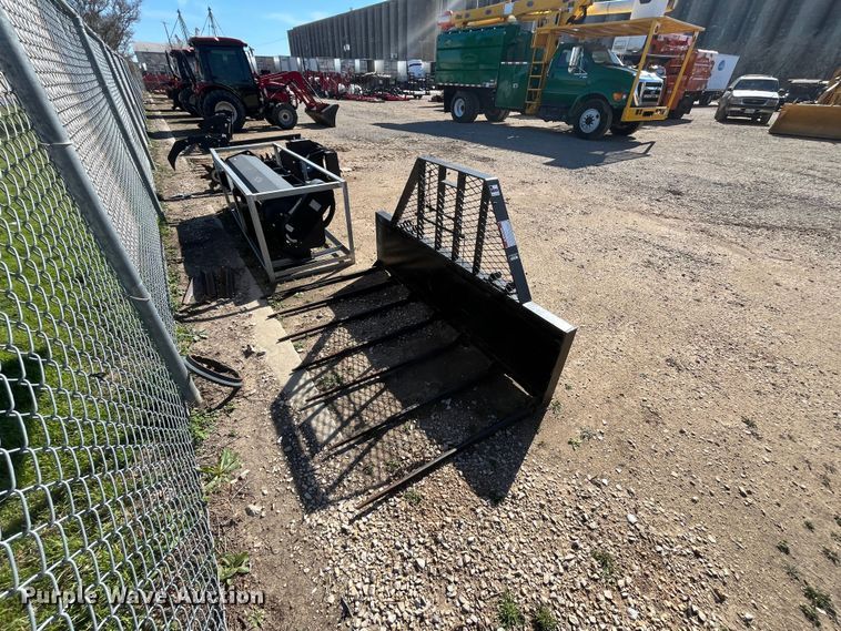 image for item JS9991 Armstrong Ag skid steer bale spear