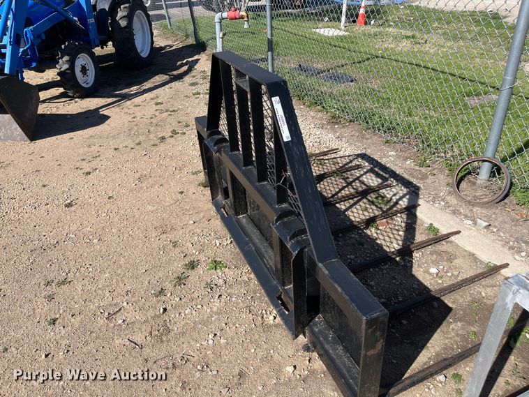 image for item JS9991 Armstrong Ag skid steer bale spear