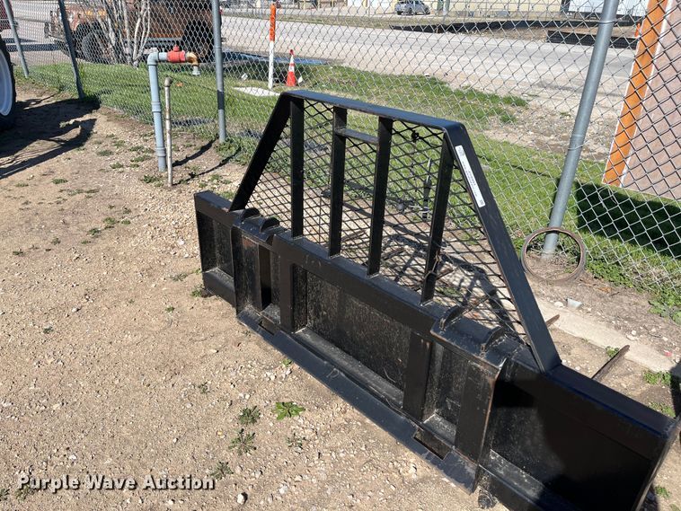 image for item JS9991 Armstrong Ag skid steer bale spear