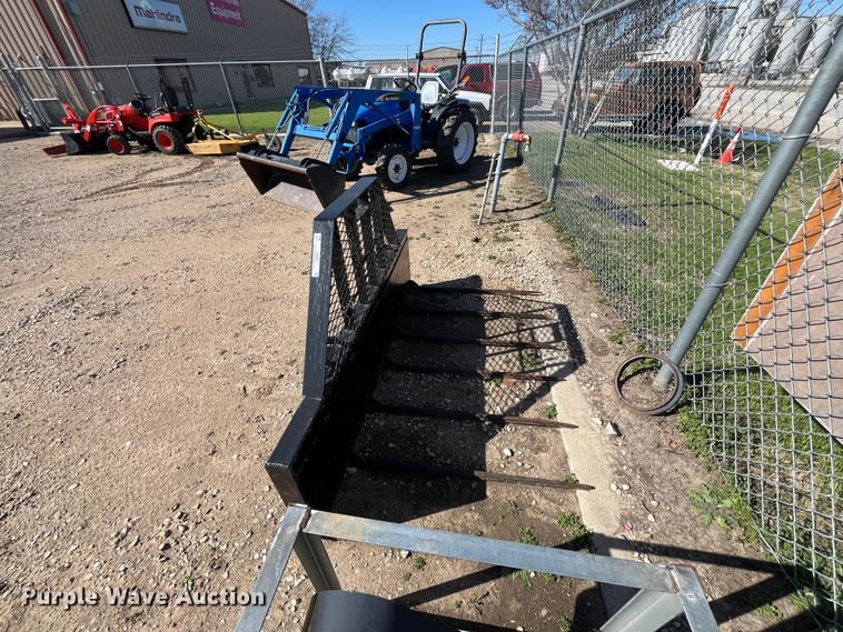 image for item JS9991 Armstrong Ag skid steer bale spear