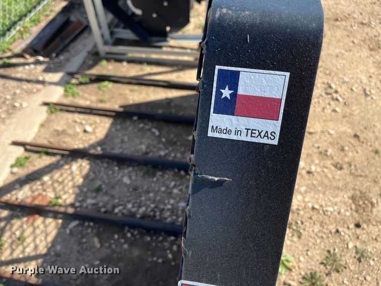 image for item JS9991 Armstrong Ag skid steer bale spear